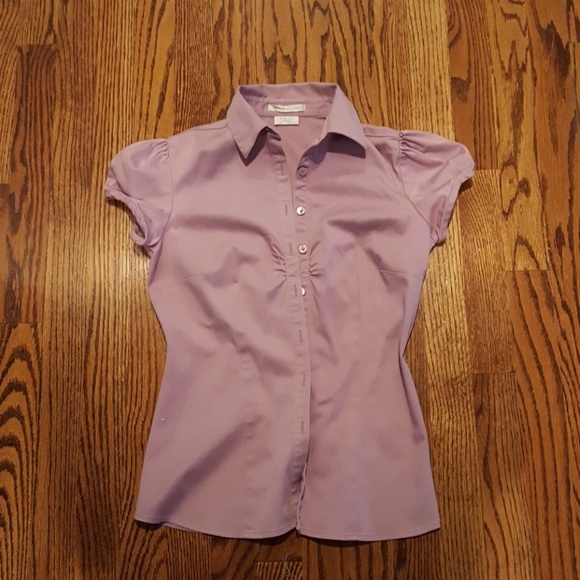 Van Heusen Tops - 2 for $8 Spring Cute light purple button blouse